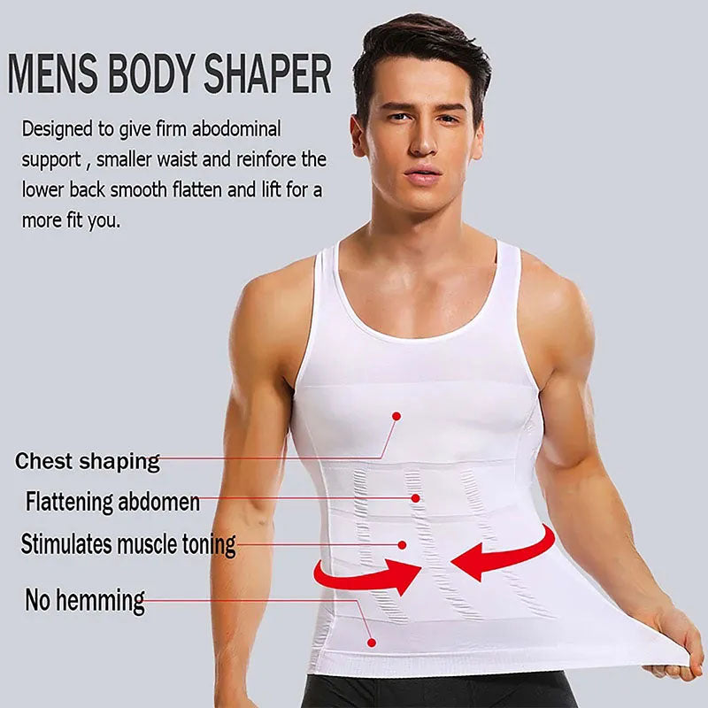 Last Day Of Discount 🔥 Men Slimming Body Shaper